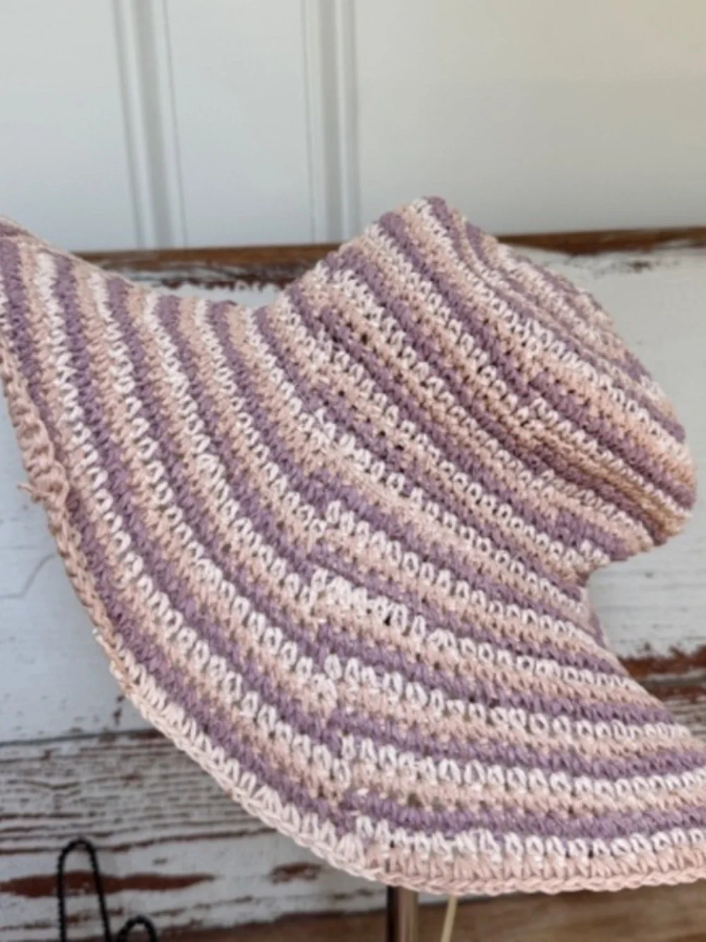 NWT Anthropologie San Diego Hat Company Pink Space Dye Floppy Sun Hat